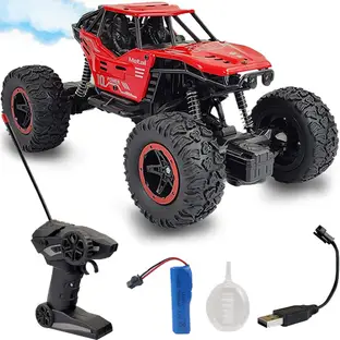 BAREPEPE Metal Remote Control Monster Car Water Mist Spray Rechargeable RC High Speed  (Multicolor)