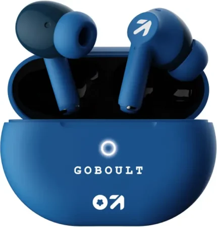 GOBOULT (previously Boult) W40 with 4 Mic ENC, 48Hrs Battery, Low Latency Gaming, 5.3v Bluetooth  (Denim Blue, True Wireless)