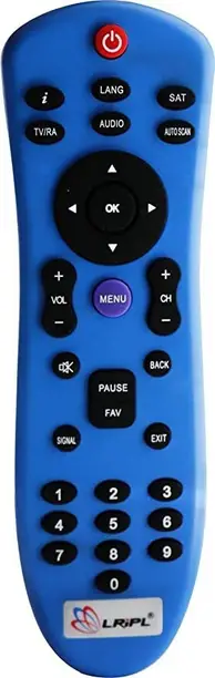 LRIPL Remote Compatible For DD Free to Air Dish Set Top Box LRIPL Remote Controller  (Blue)